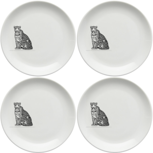 Big Five Leopard Plate for a wild touch