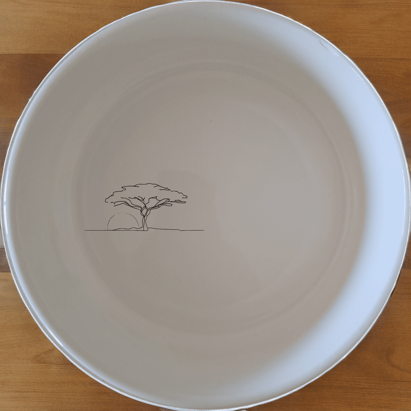 Discover the African Sunset Savanna Acacia Tree Bowl Set of 4, a beautifully designed set that brings the essence of nature to your table.
