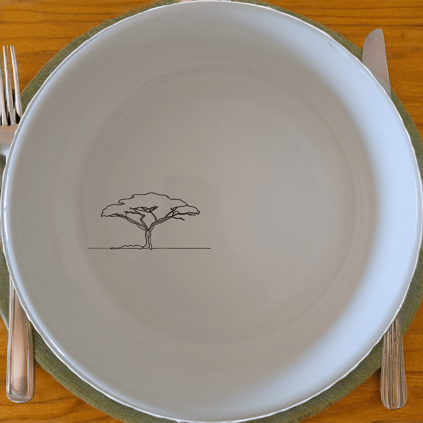 Discover the African Sunset Savanna Acacia Tree Bowl Set of 4, a stunning collection of ceramic bowls perfect for any dining occasion.