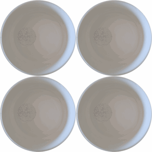 The African Woven Basket Pattern Design Bowl Set of 4 features intricate basketweave patterns in a modern, minimalist design. Perfect for everyday use or special occasions.