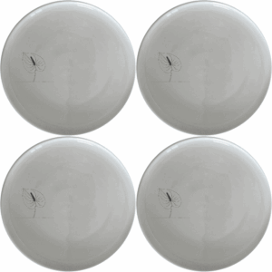 Anthurium Clarinervium Side Plate Set of 4 features elegant botanical designs perfect for modern dining. Crafted from premium ceramic, this set adds a touch of sophistication to any table setting.