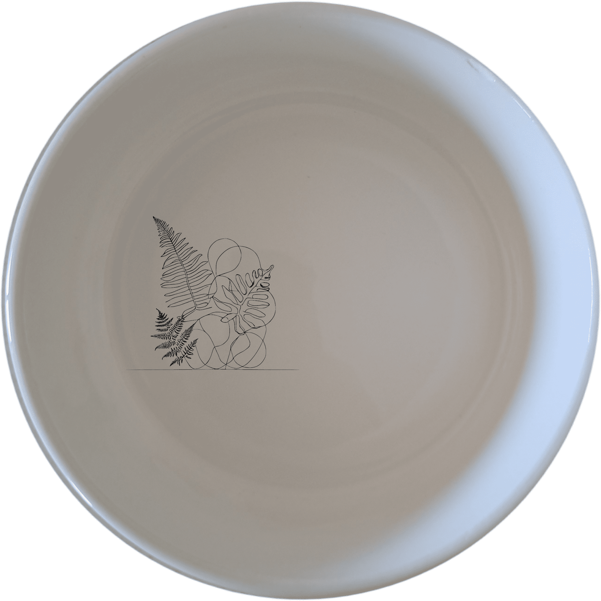 The Aroids and Ferns Bowl Set of 4 features intricate botanical designs, perfect for adding a touch of nature to your dining experience.