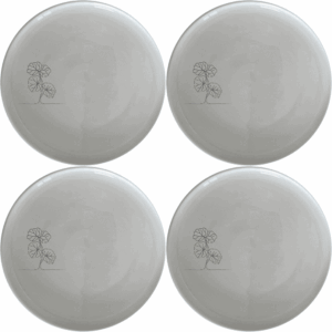 The Begonia Maculata Side Plate Set of 4 adds a touch of nature to your dining table with its elegant design.