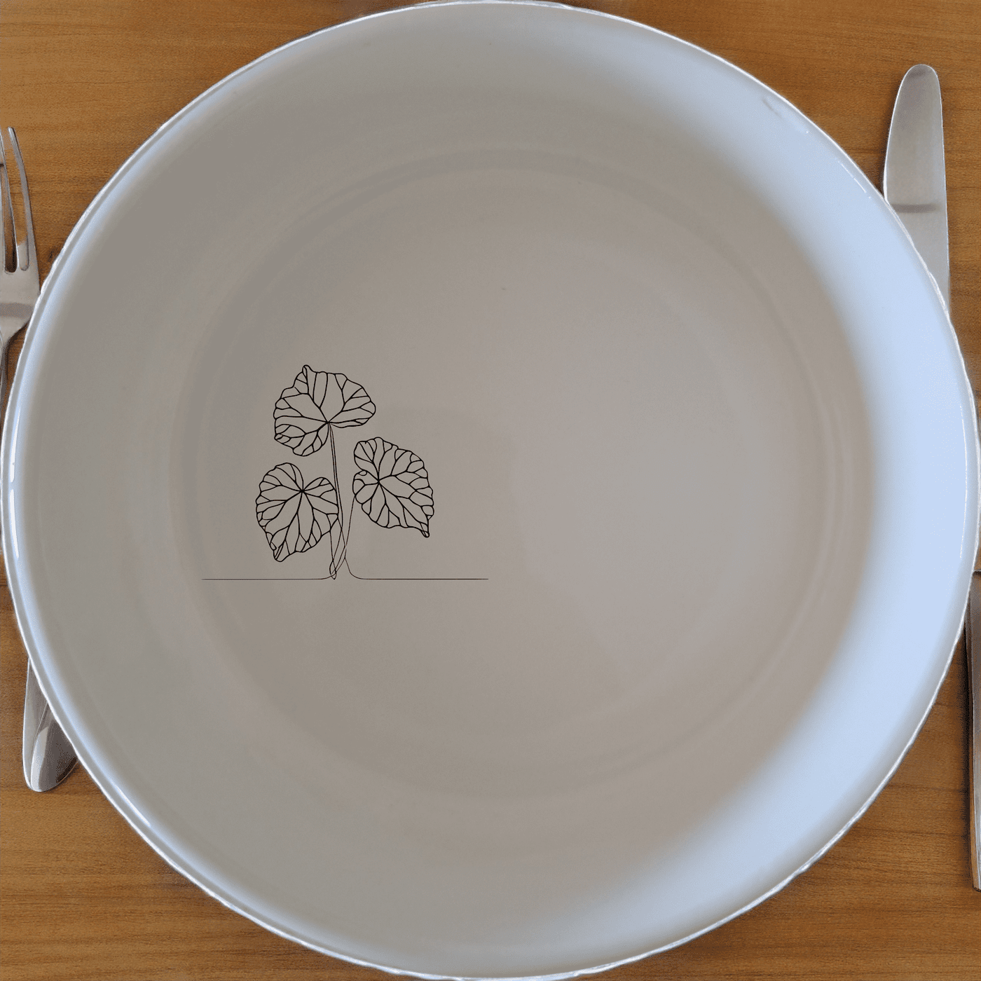 The Begonia Maculata Bowl Set of 4 features a delicate botanical design, perfect for adding a touch of nature to your dining experience.