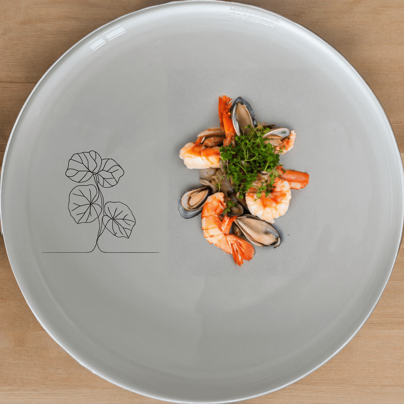The Begonia Maculata Side Plate Set of 4 adds a touch of nature to your dining table with its elegant design.