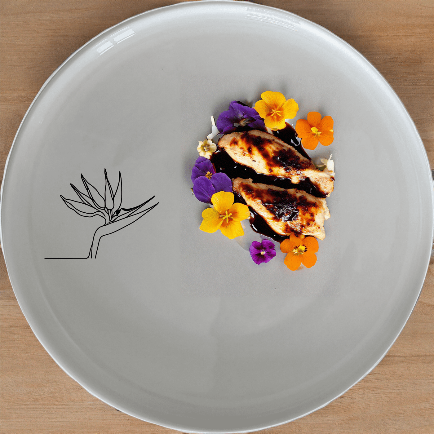 Bird Paradise Dinner Plate Set of 4 offers a unique and stylish addition to your dining collection, perfect for any special occasion or everyday use.