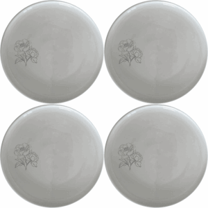 Discover the Bold Coral Peonies Dinner Plate Set of 4, a stunning addition to any dining table. These elegant plates feature intricate floral designs that add a touch of sophistication to your meals.