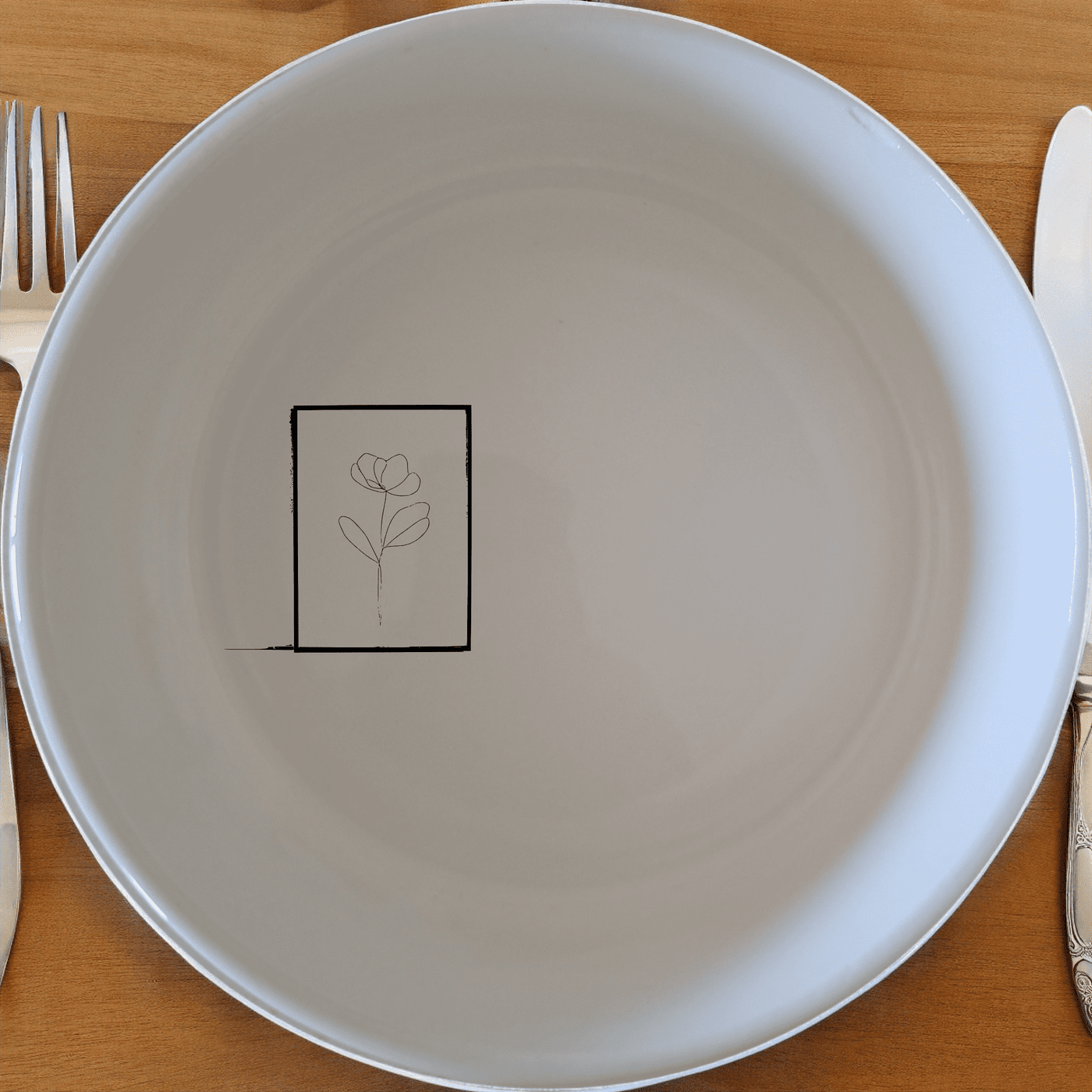 Botanical Pressed Flowers Bowl Set of 4 offers a minimalist aesthetic with delicate pressed flower designs, perfect for modern dining.