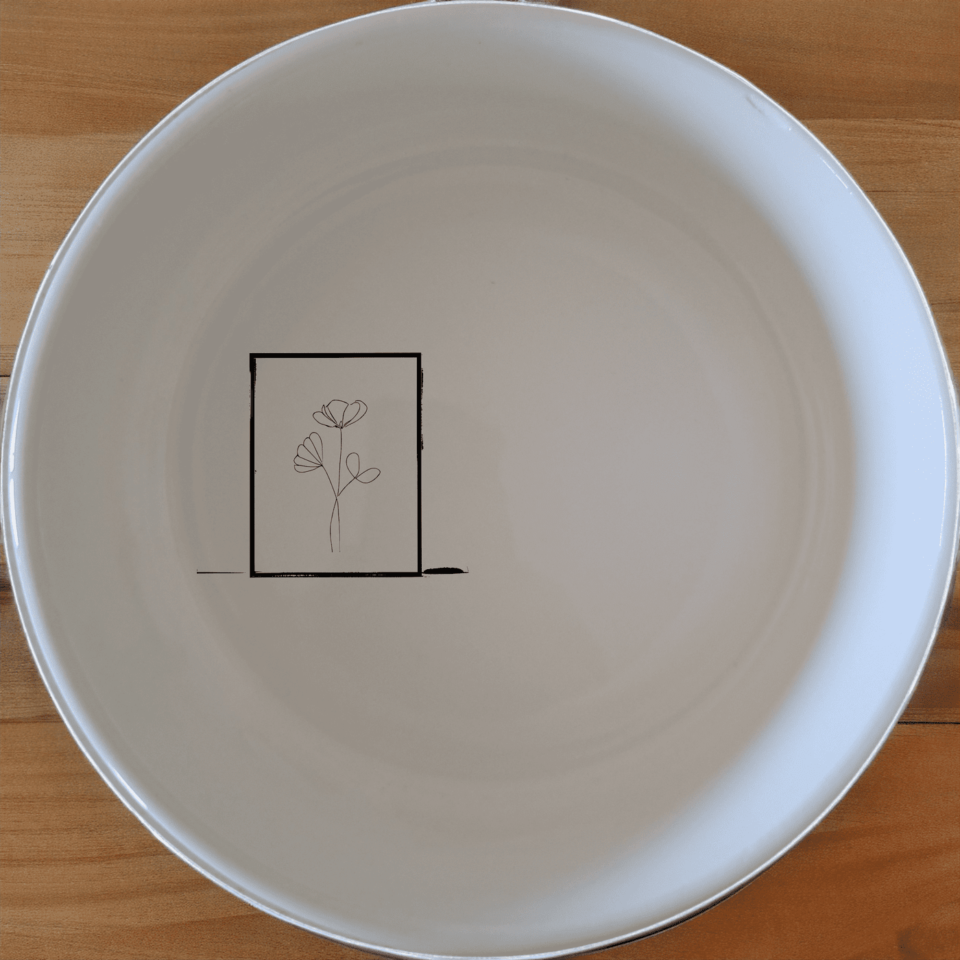 Botanical Pressed Flowers Bowl Set of 4 adds a touch of nature to your dining table with delicate pressed flower designs.