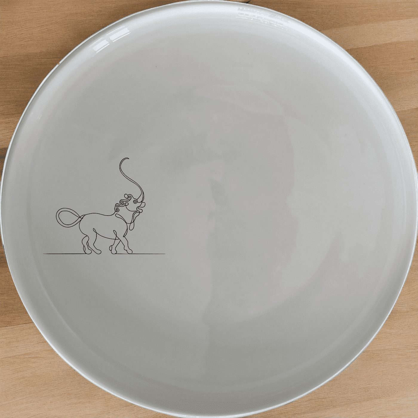 Discover the Chinese Cultural Imagery Dinner Plate Set of 4, a stunning collection of ceramic plates featuring intricate designs inspired by ancient traditions.