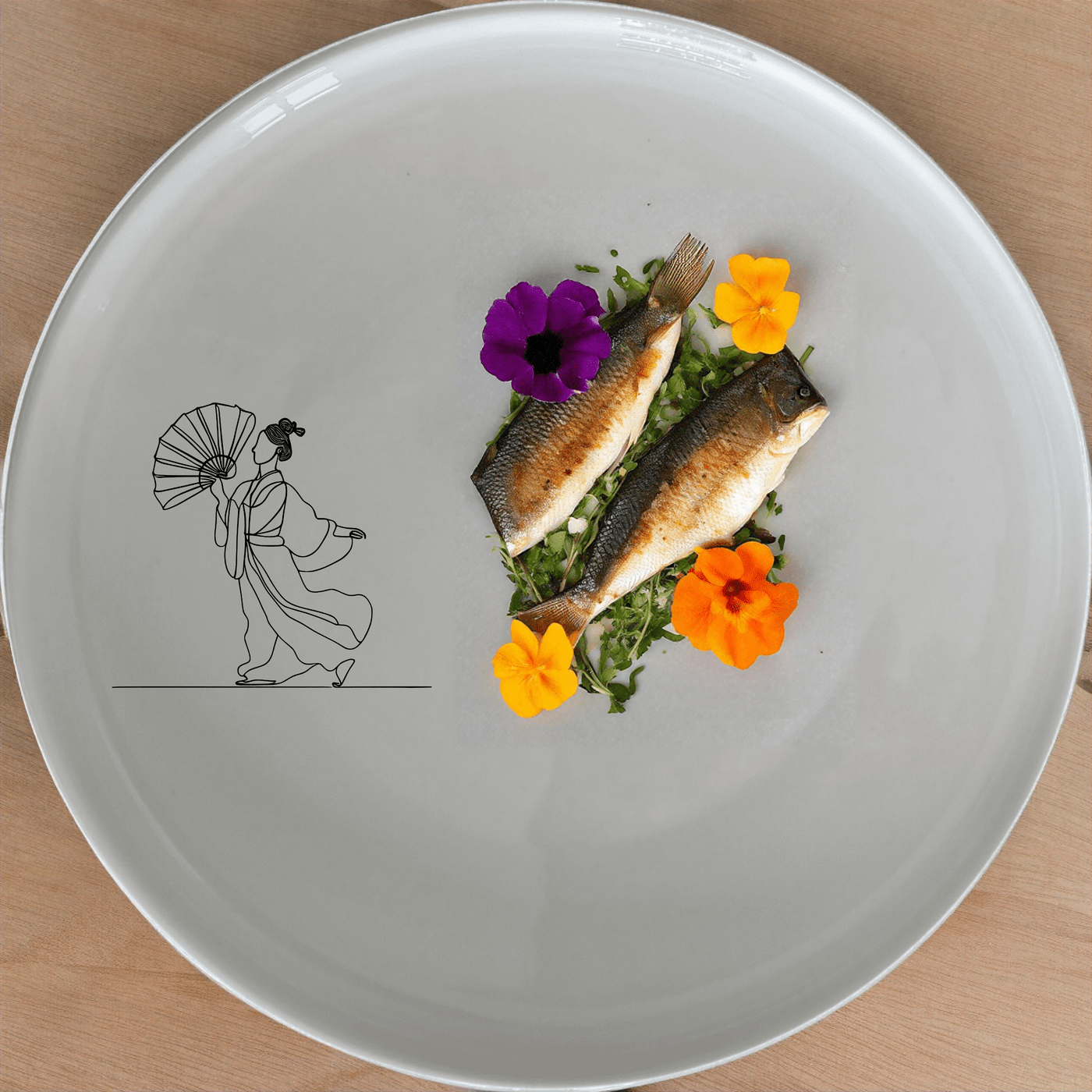 Discover the beauty of Chinese culture with our Chinese Cultural Imagery Dinner Plate Set of 4, perfect for any dining occasion.