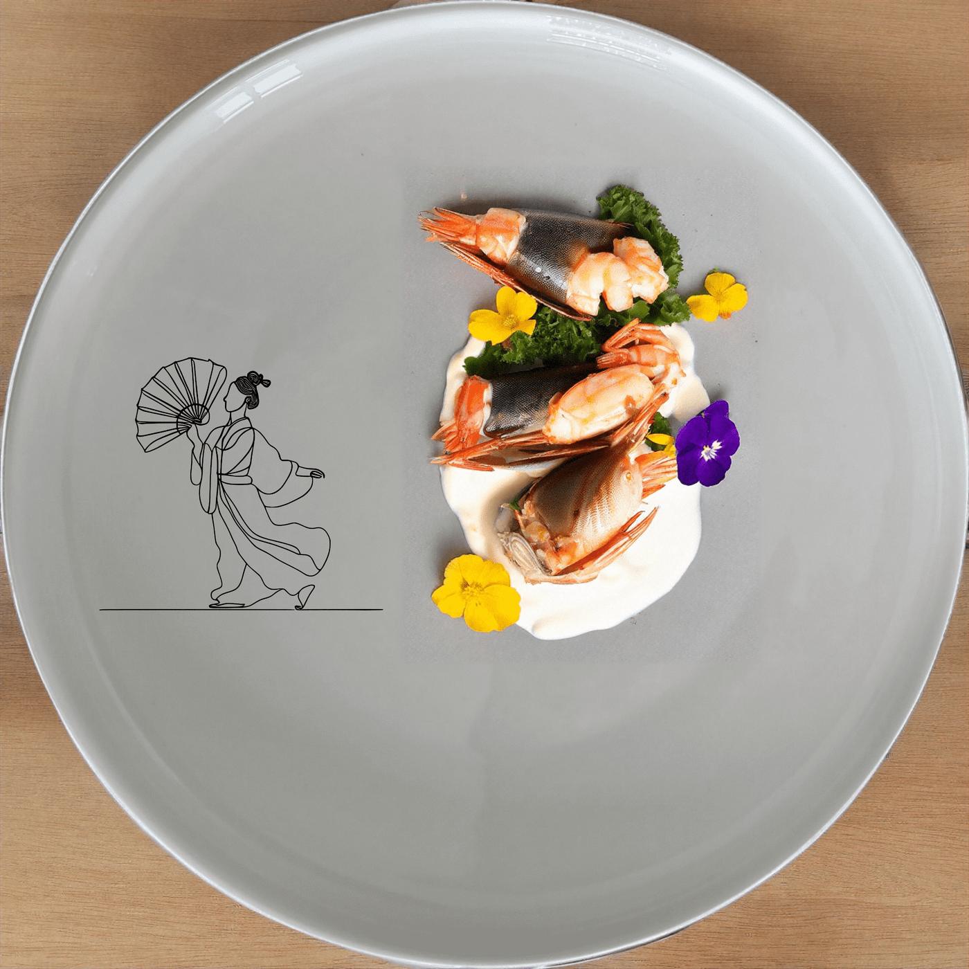 Discover the Chinese Cultural Imagery Side Plate Set of 4, a stunning collection of ceramic plates featuring traditional designs.