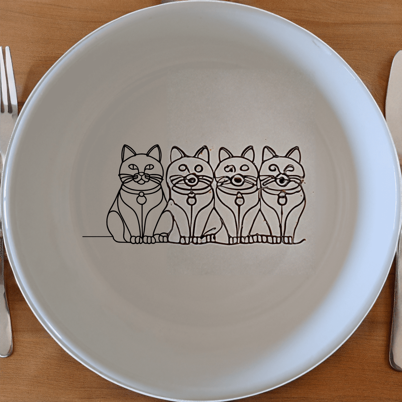 Discover the Chinese Fortune Cat Bowl Set of 4 - Range 2, a charming and stylish addition to your kitchen collection.