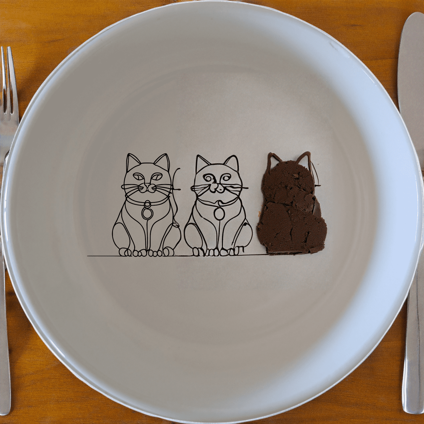 Chinese Fortune Cat Bowl Set of 4 - Range 4 is a stylish and charming addition to any kitchen, perfect for daily use or special occasions.