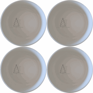 The Christmas Imagery Bowl Set of 4 adds festive charm to your dining table with elegant designs.