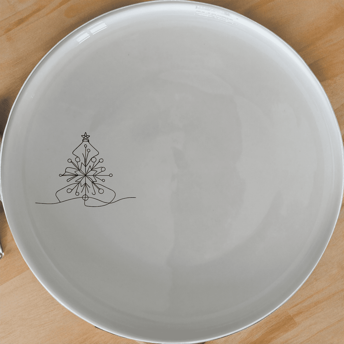The Christmas Imagery Dinner Plate Set of 4 features elegant holiday designs perfect for festive gatherings and everyday use.