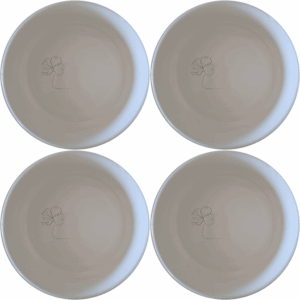 The Delicate Flower Petals Bowl Set of 4 features intricate floral designs perfect for any dining occasion.