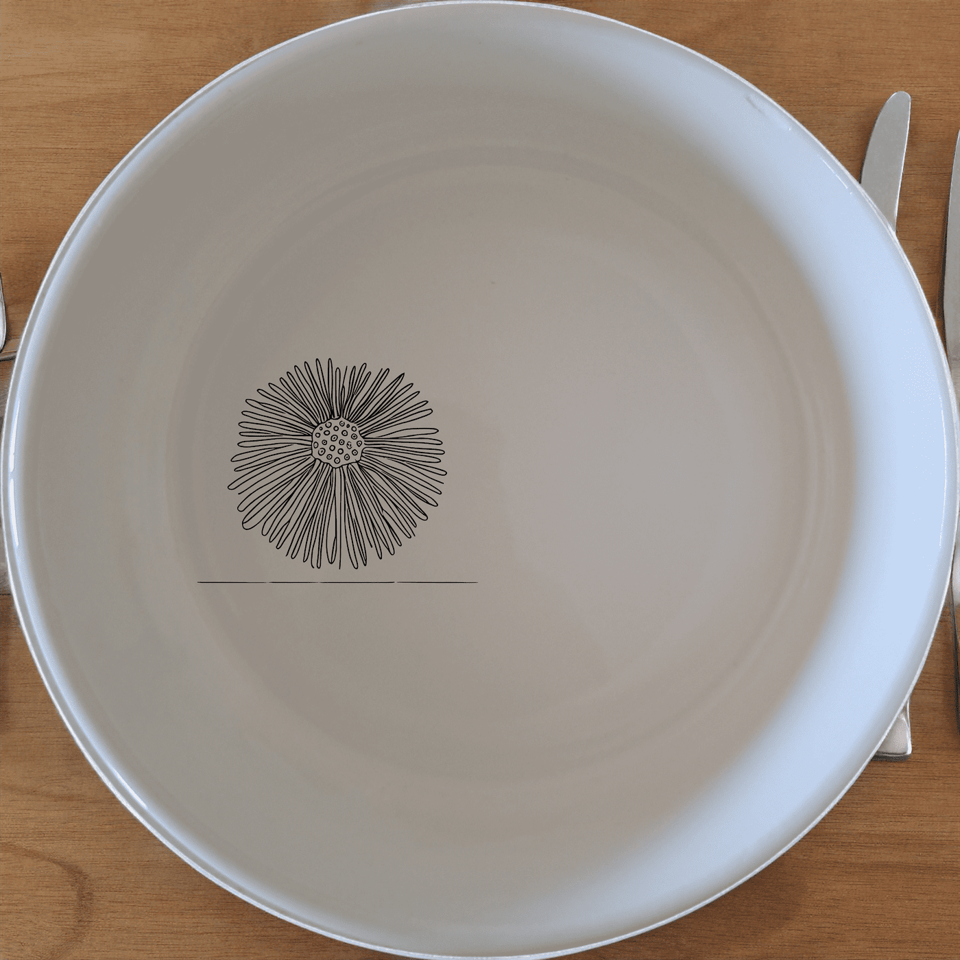 The Delicate Sea Urchins Bowl Set of 4 adds an artistic touch to your dining experience with intricate sea urchin designs.