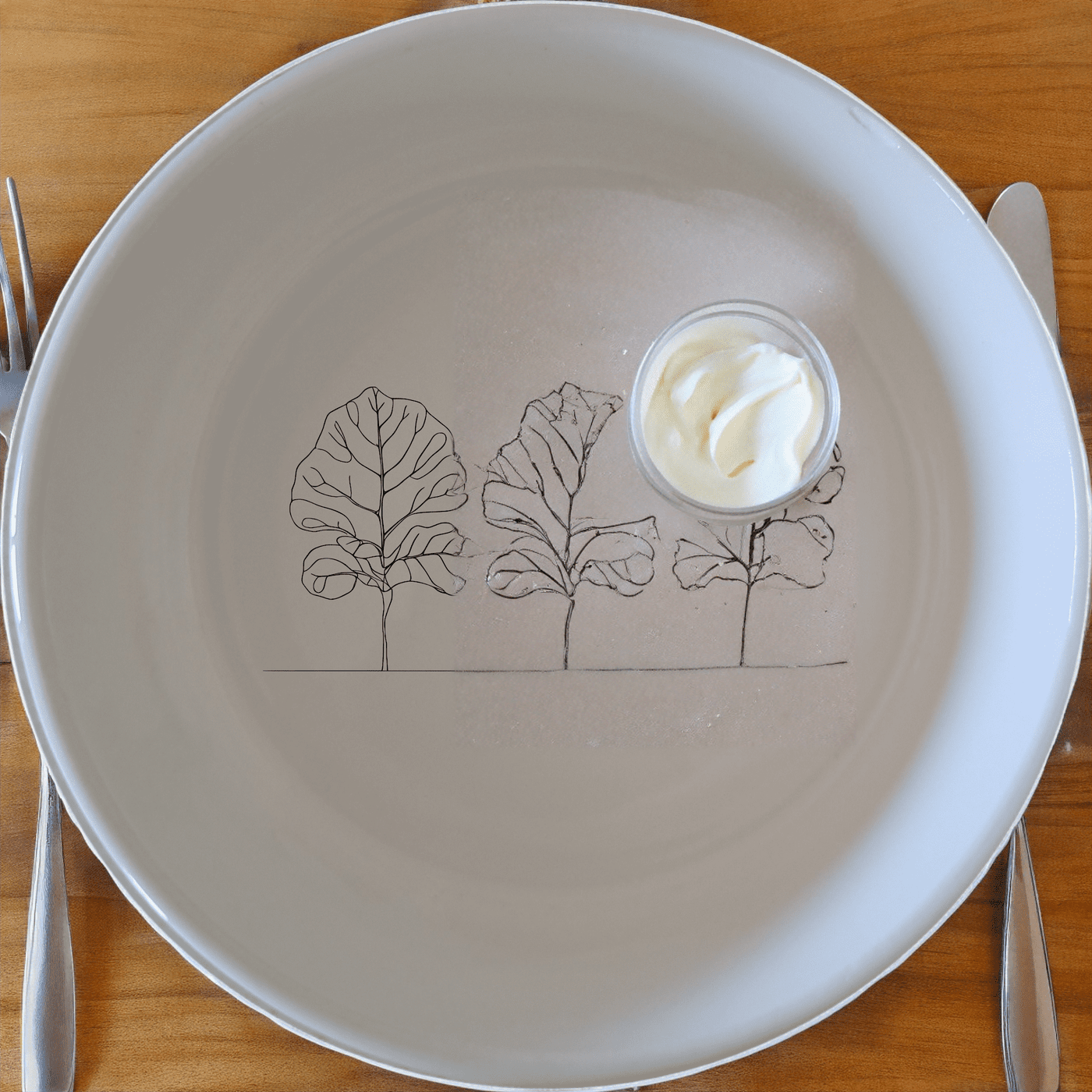 The Fiddle Leaf Bowl Set of 4 combines modern design with timeless elegance, perfect for any dining occasion.