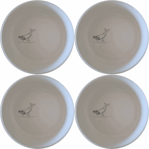 Floating Breaching Whale Bowl Set of 4 offers a unique and stylish addition to your kitchen, perfect for any occasion.