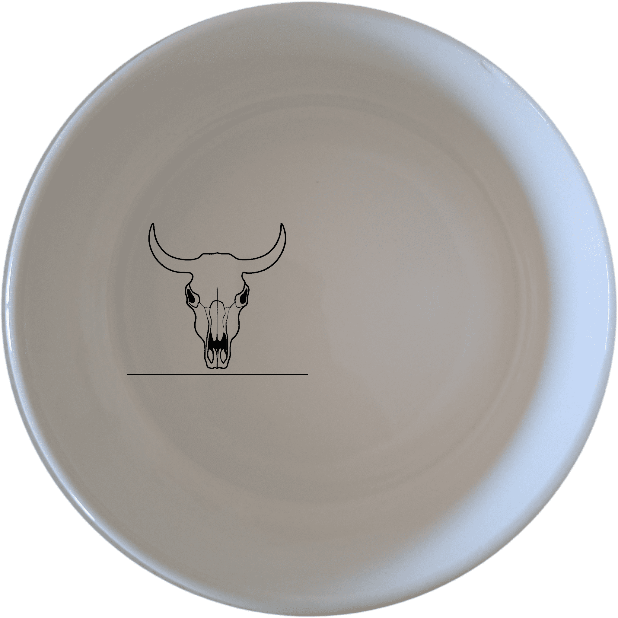 Front Facing Cow Skull Bowl Set of 4 offers a unique and stylish addition to your dining collection, perfect for everyday use or special occasions.