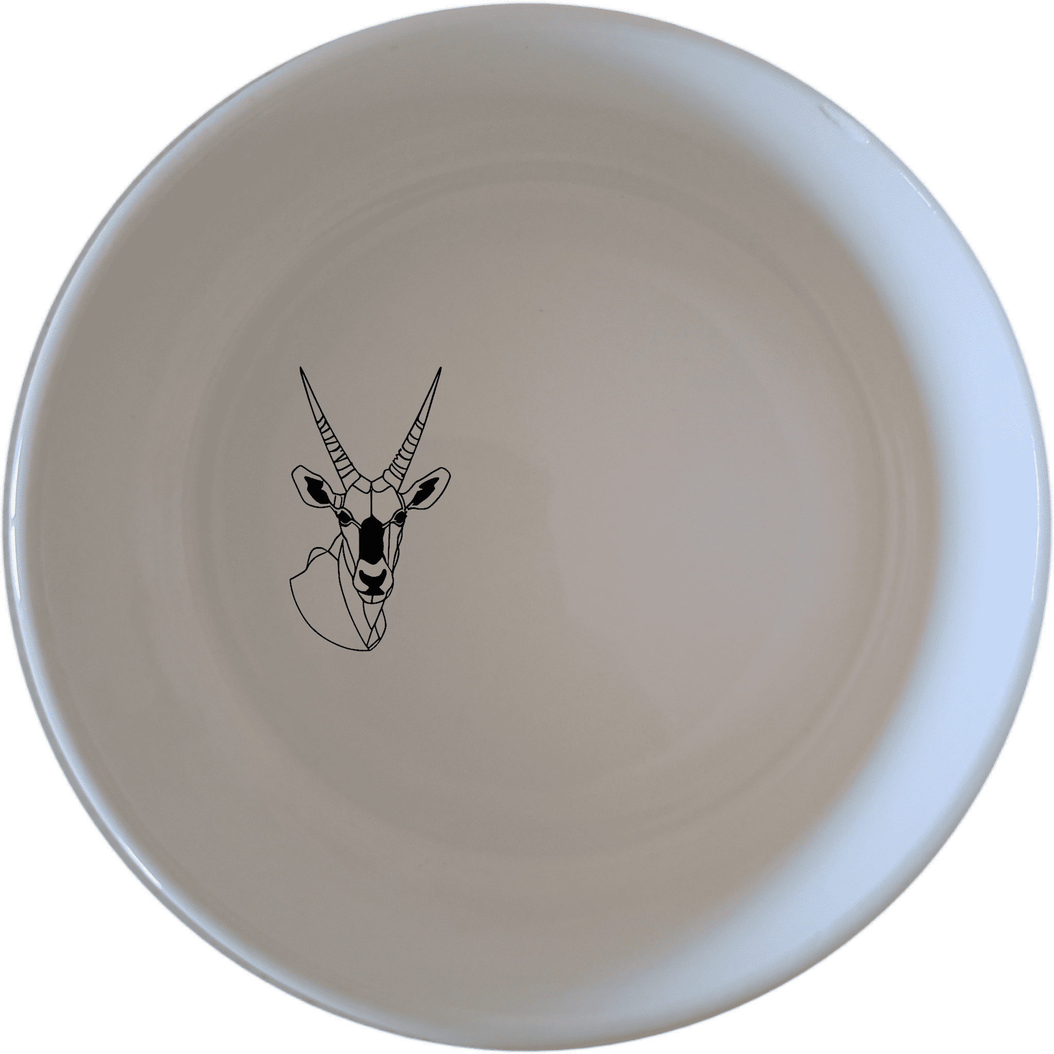 The Gemsbok Bust Bowl Set of 4 features elegant wildlife designs perfect for any dining table.