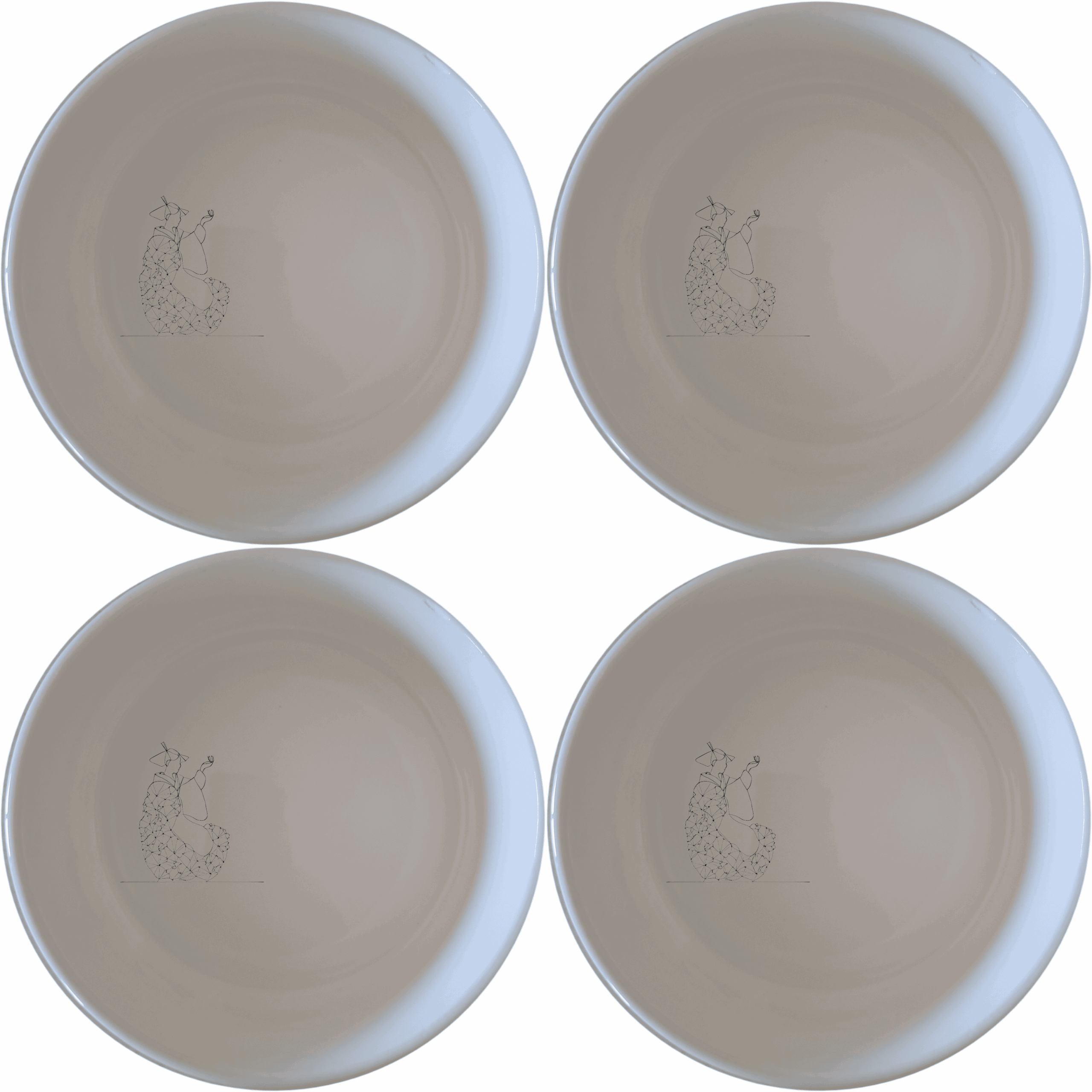 Discover the Cultural Imagery Panda Bowl Set of 4, a unique and stylish addition to your dining collection.