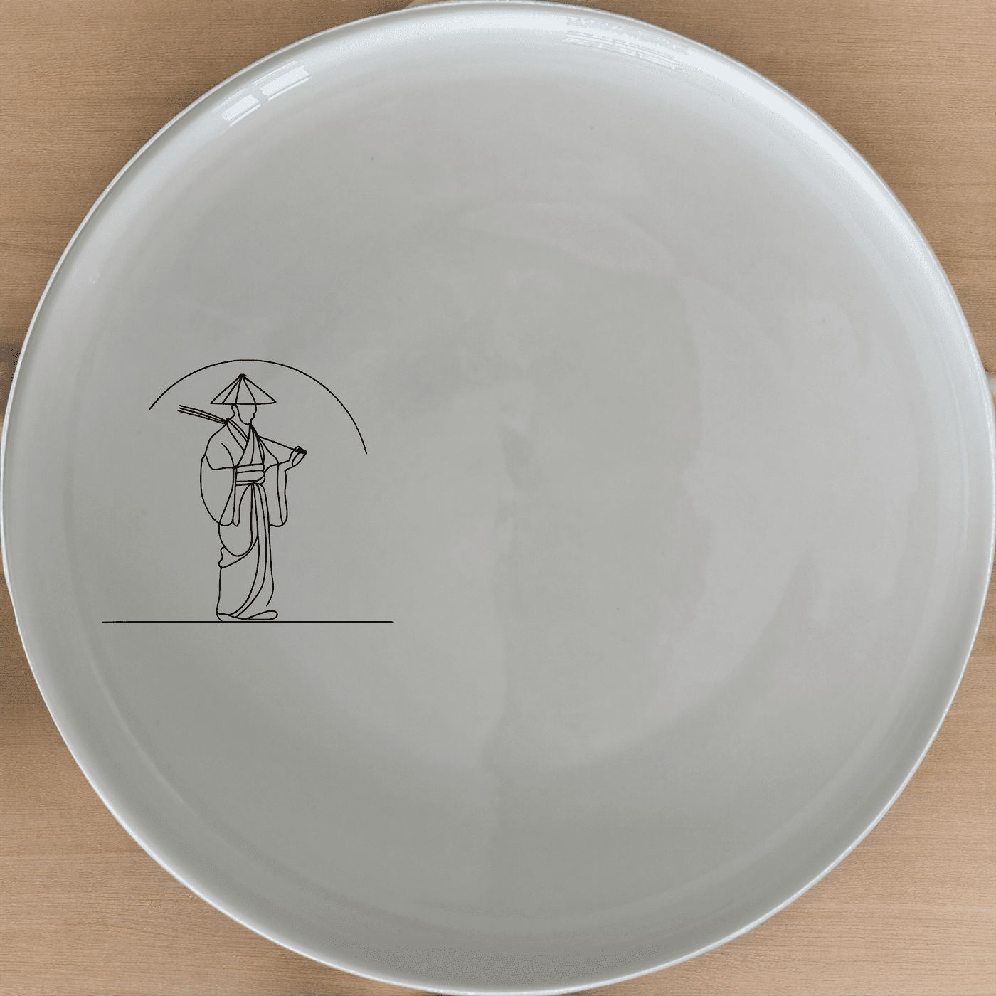 The Japanese Cultural Imagery Dinner Plate Set of 4 features intricate designs that celebrate traditional Japanese art and culture, perfect for enhancing any dining experience.