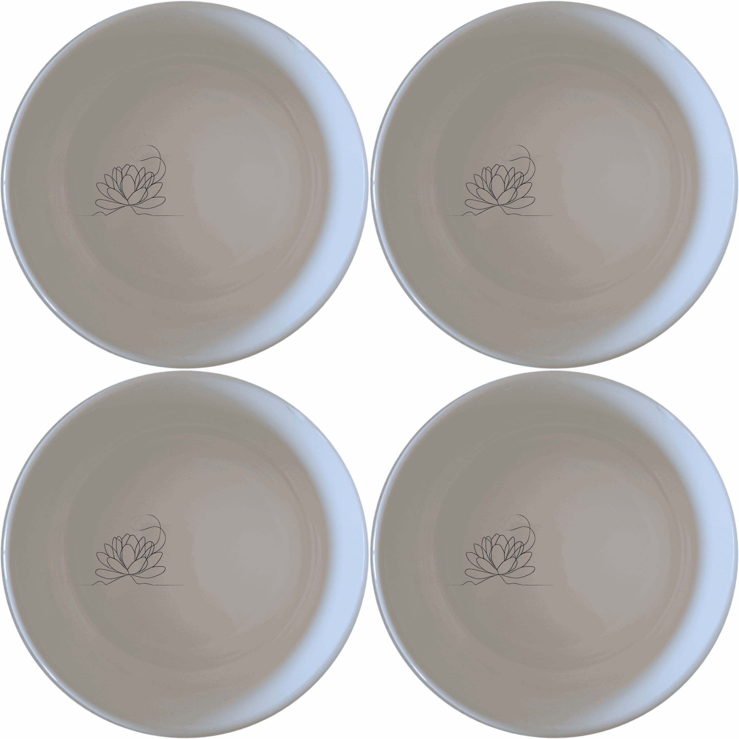 Discover the Karoo Desert Landscape Succulent Plants Bowl Set of 4, a stunning collection of ceramic bowls perfect for any dining occasion.