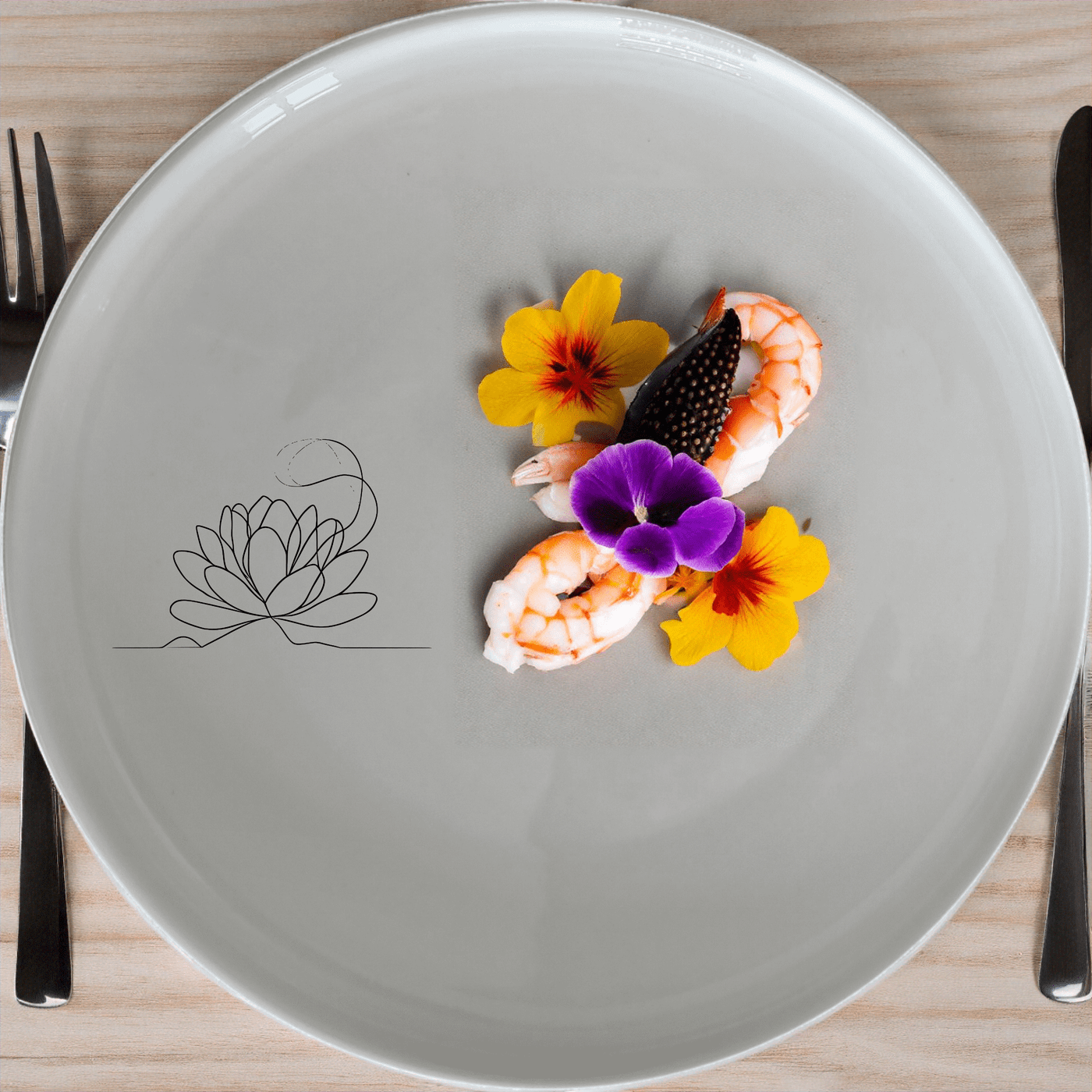 Karoo Desert Succulent Plants Dinner Plate Set of 4 is a stunning collection of ceramic plates perfect for any dining occasion.