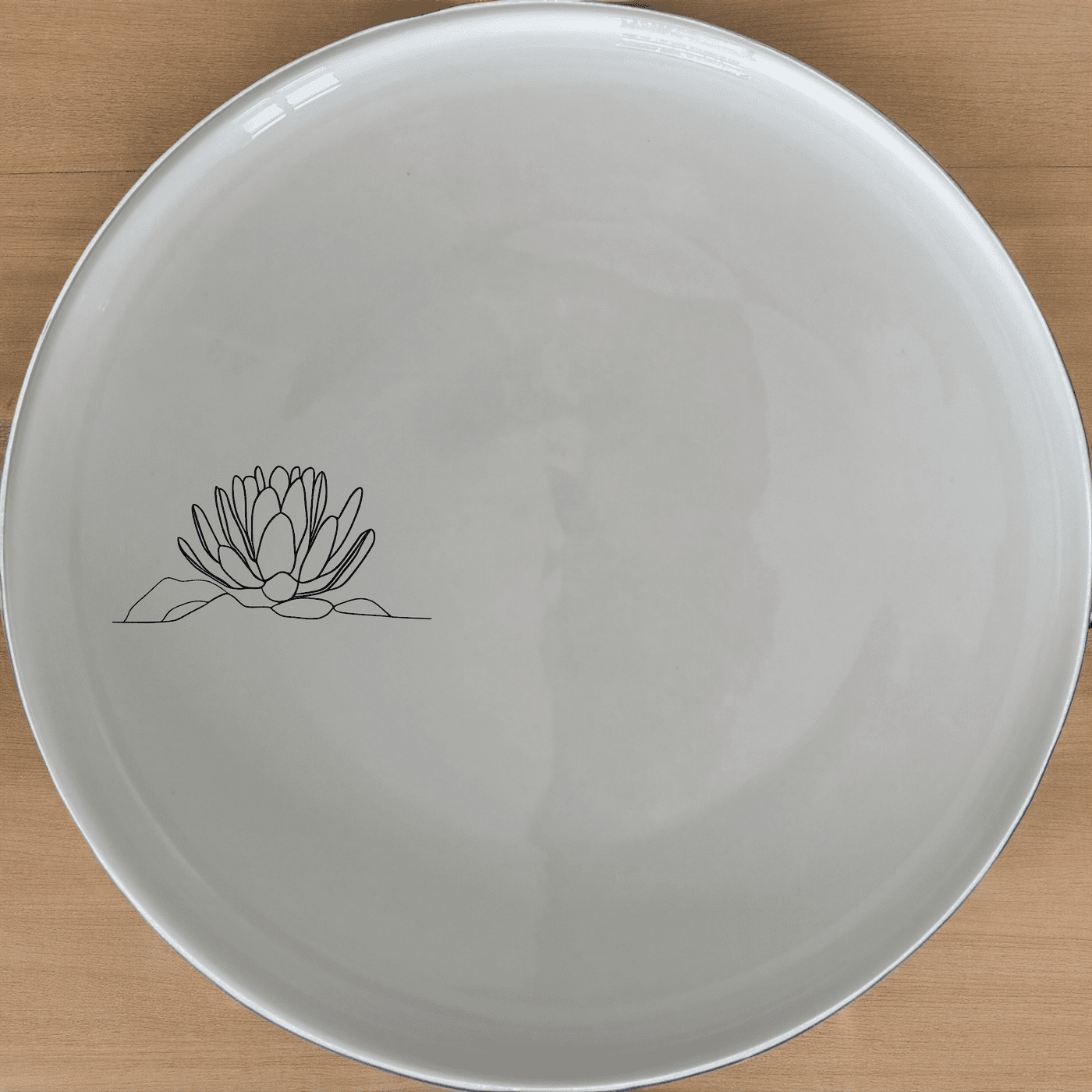 The Karoo Desert Succulent Plants Dinner Plate Set of 4 brings a touch of nature to your dining table with elegant, minimalist designs.