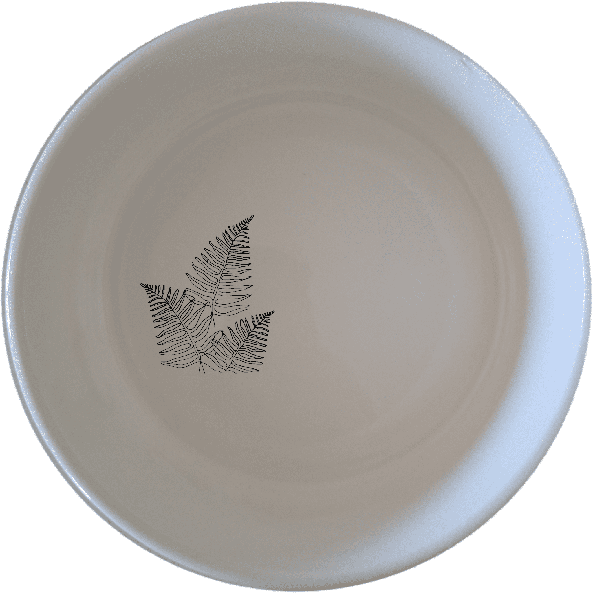 The Layered Fern Fronds Maximalist Pattern Bowl Set of 4 features a striking fern design, perfect for adding a touch of nature to your dining experience.