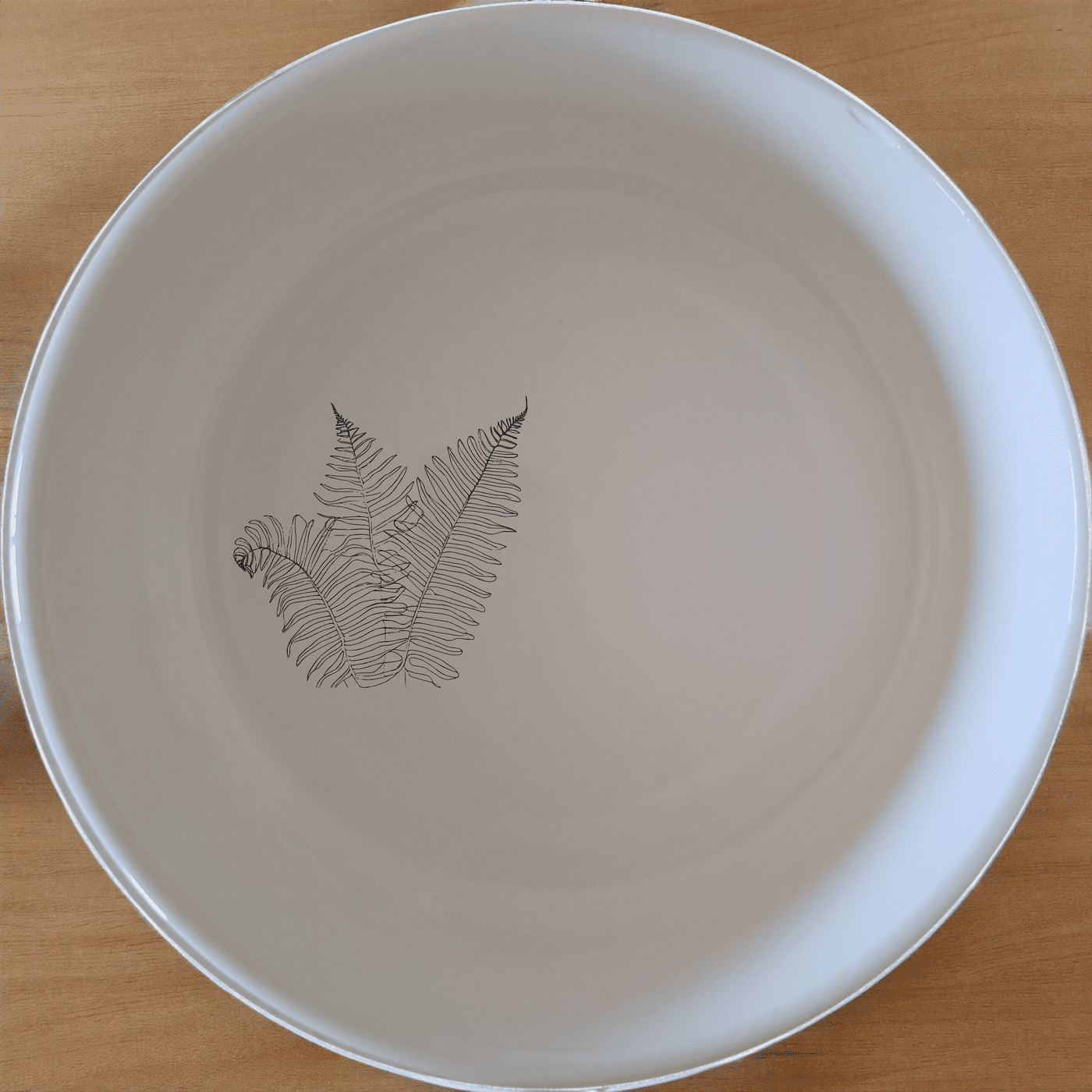 Layered Fern Fronds Maximalist Pattern Bowl Set of 4 is a stunning addition to any modern kitchen, featuring intricate fern designs on sleek ceramic bowls.