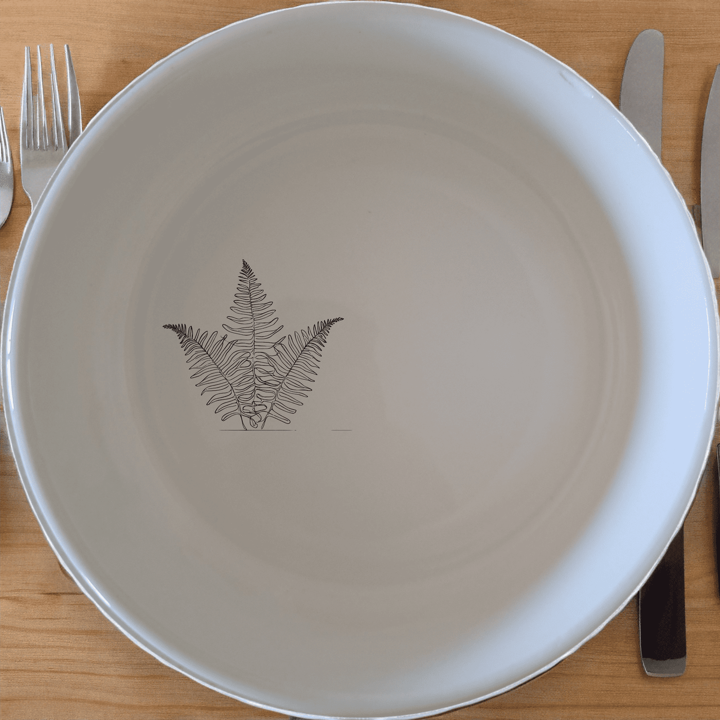 The Layered Fern Fronds Maximalist Pattern Bowl Set of 4 features intricate fern designs, perfect for adding a touch of nature to your dining experience.