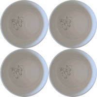 Loving Horses Abstract Bowl Set of 4 - Range 1 is a stylish and modern addition to your kitchen, perfect for everyday use or special occasions.