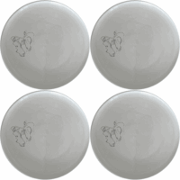 Loving Horses Abstract Side Plate Set of 4 - Range 1 is a stylish and modern dinnerware set perfect for any home.
