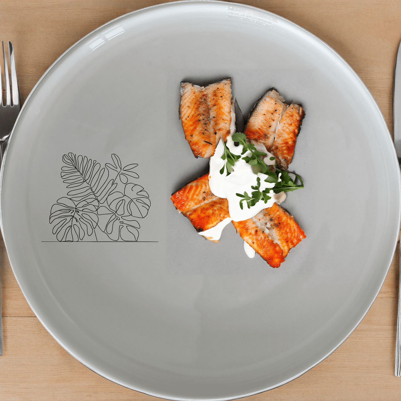 Discover the Lush Jungle Canopy Dinner Plate Set of 4, featuring elegant tropical designs perfect for any dining occasion.