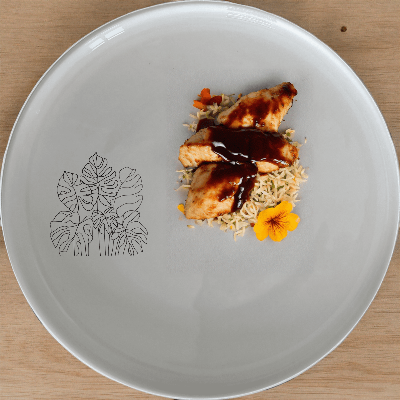 Discover the Lush Jungle Canopy Dinner Plate Set of 4, perfect for elevating your dining experience with nature-inspired elegance.