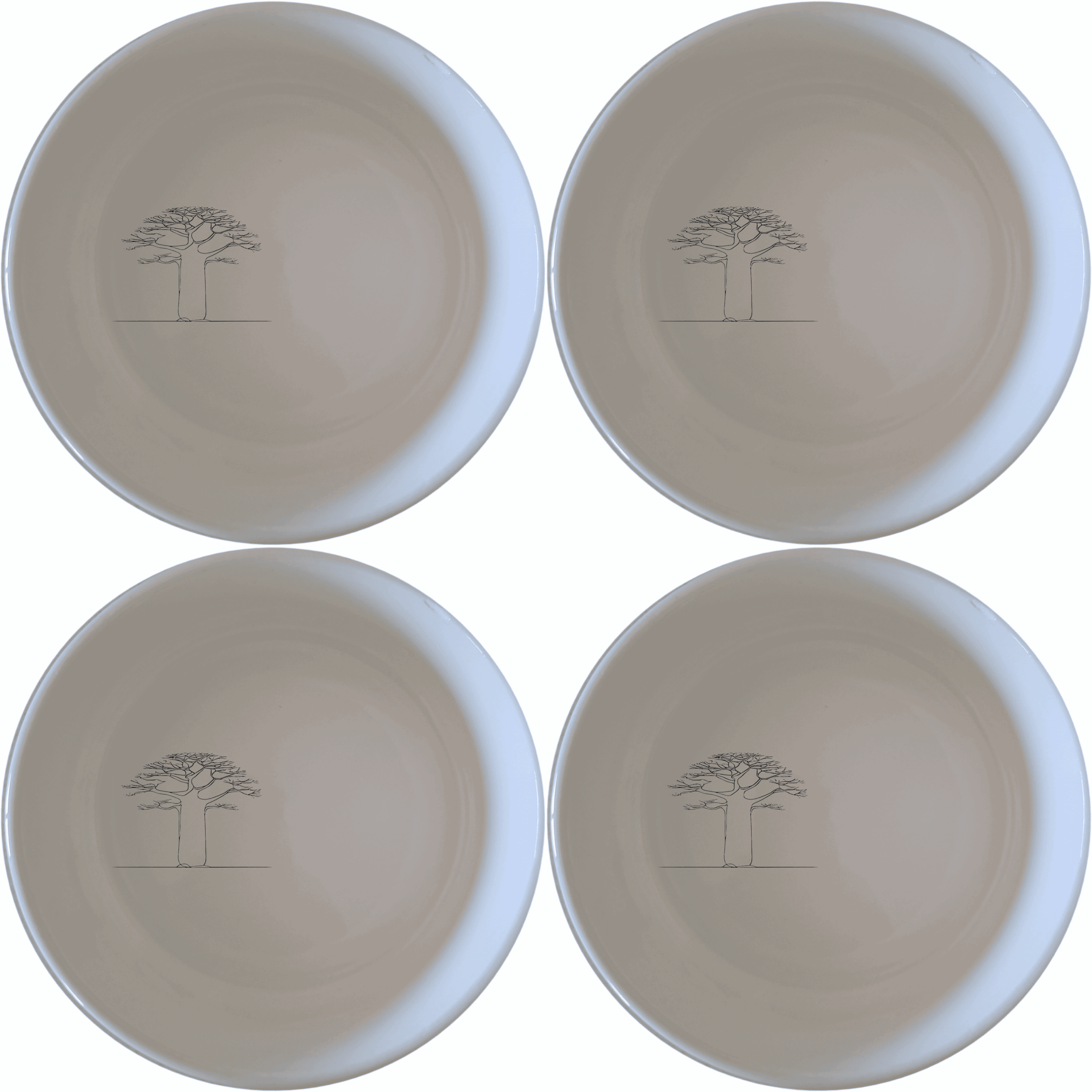 Majestic Boabab Tree Bowl Set of 4 - Range 2 is a beautiful and unique set of bowls perfect for any kitchen.