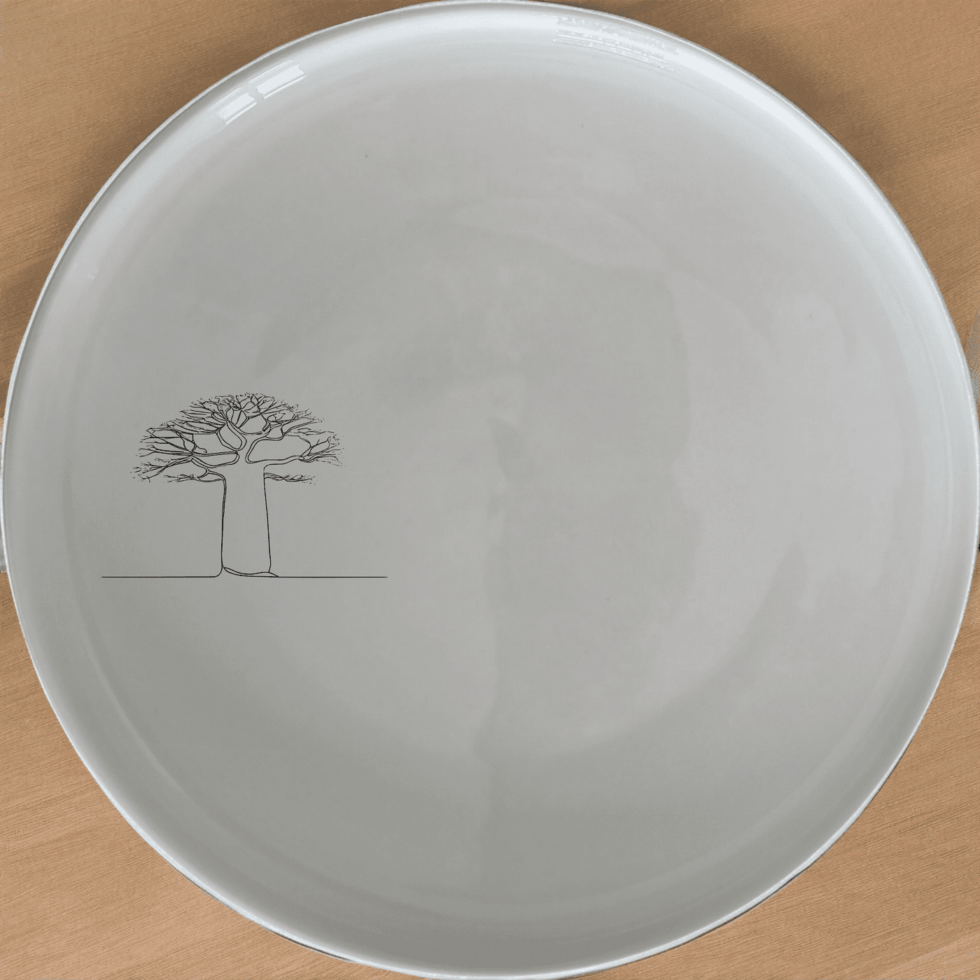 Majestic Boabab Tree Side Plate Set of 4 - Range 1 offers a unique and elegant design perfect for any dining table.