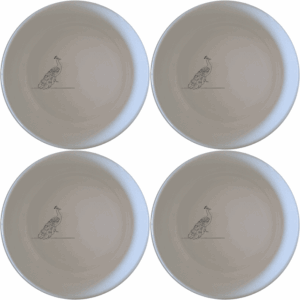 The Male Peacock Bowl Set of 4 features elegant designs perfect for any dining occasion. This set includes four beautifully crafted bowls that add a touch of sophistication to your table setting.