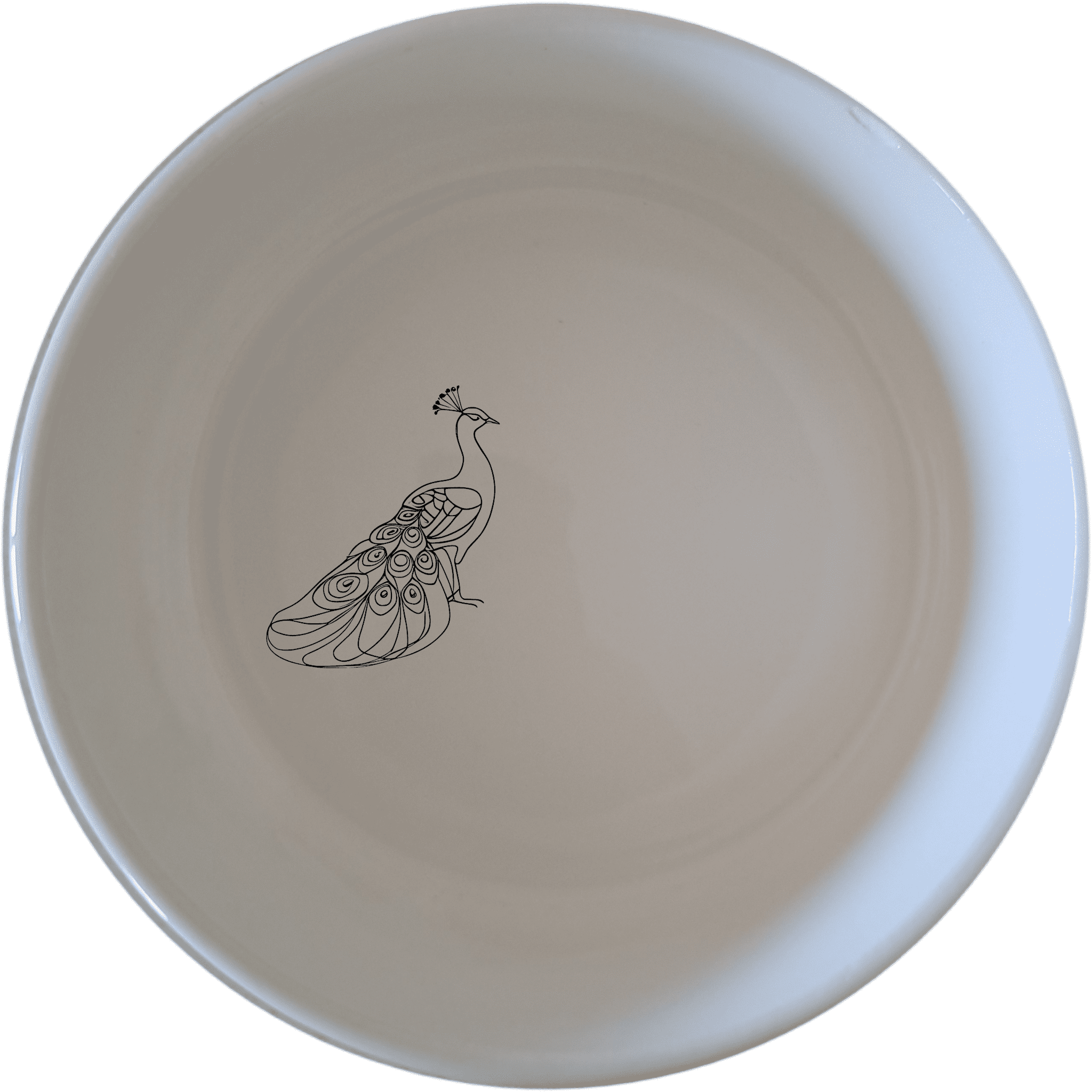 The Male Peacock Bowl Set of 4 adds an artistic touch to your dining experience with its elegant design and versatile use.