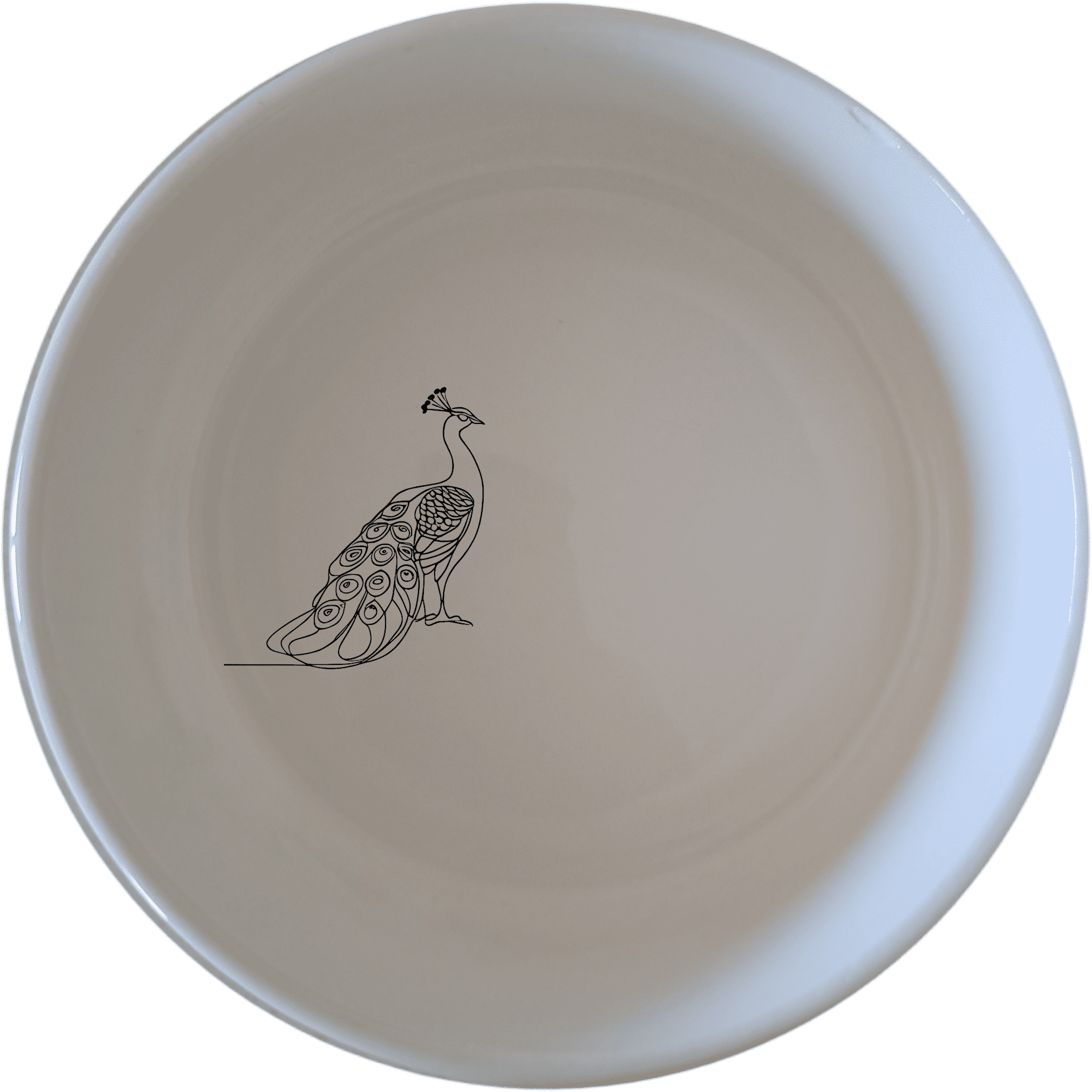 The Male Peacock Bowl Set of 4 features elegant designs perfect for any dining occasion.