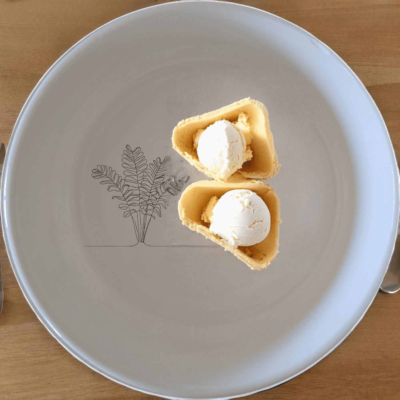 The Maximalism Cycads Bowl Set of 4 brings bold, artistic flair to your dining table with its striking design and premium ceramic construction.