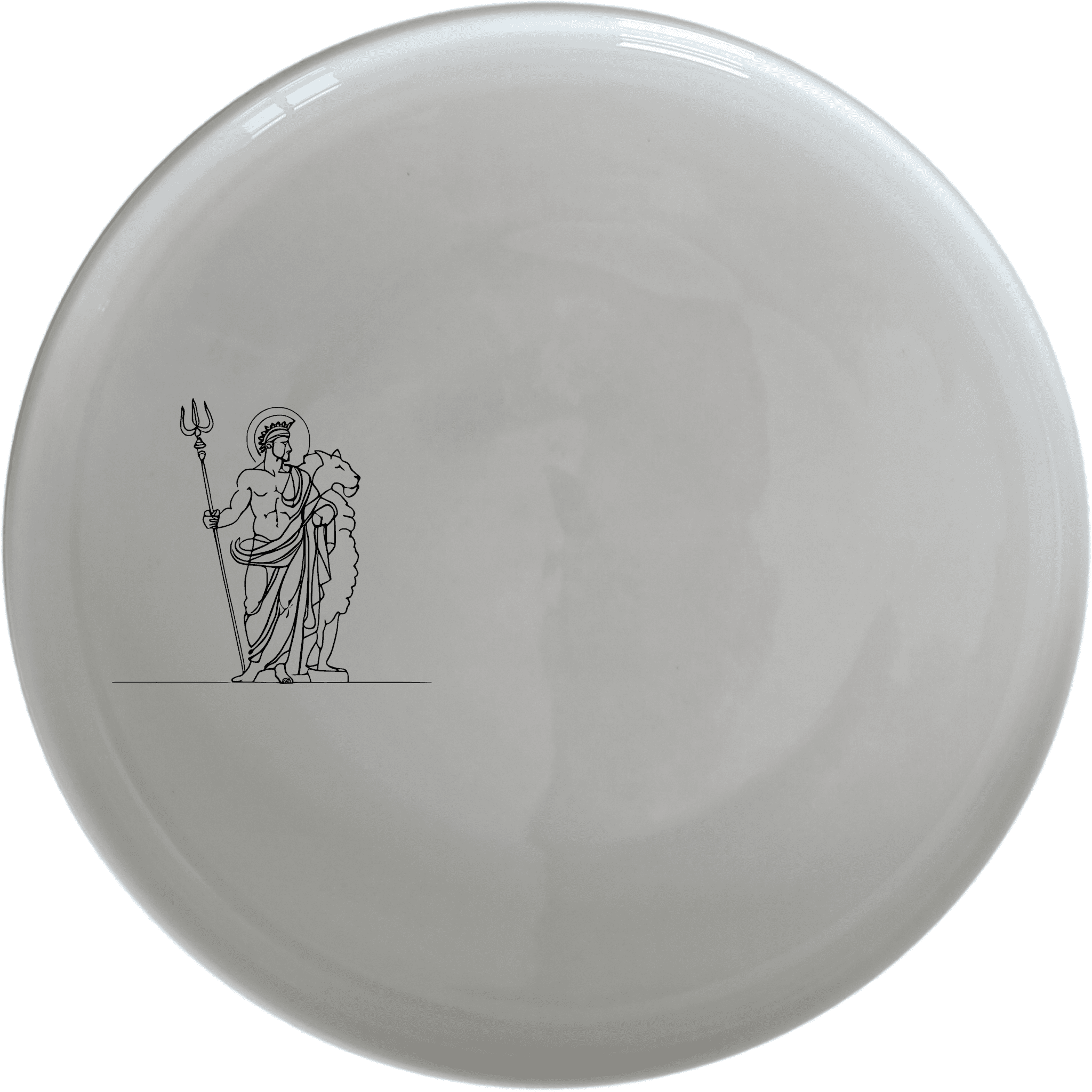 The Mythology Roman Gods Dinner Plate Set of 4 - Range 28 features elegant designs perfect for any dining occasion.