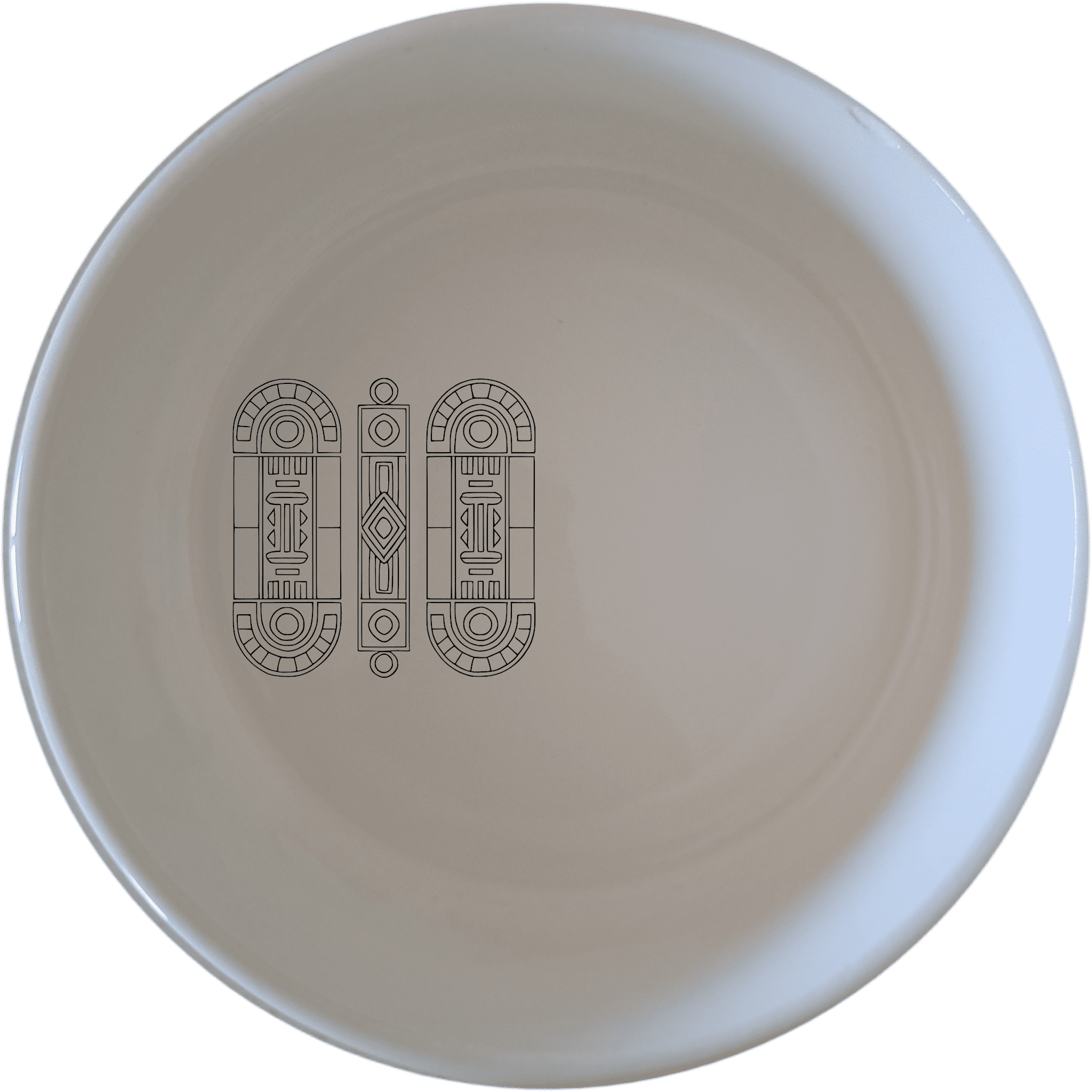 The Ndebele Pattern Design Bowl Set of 4 features traditional African art in a modern, stackable ceramic design.