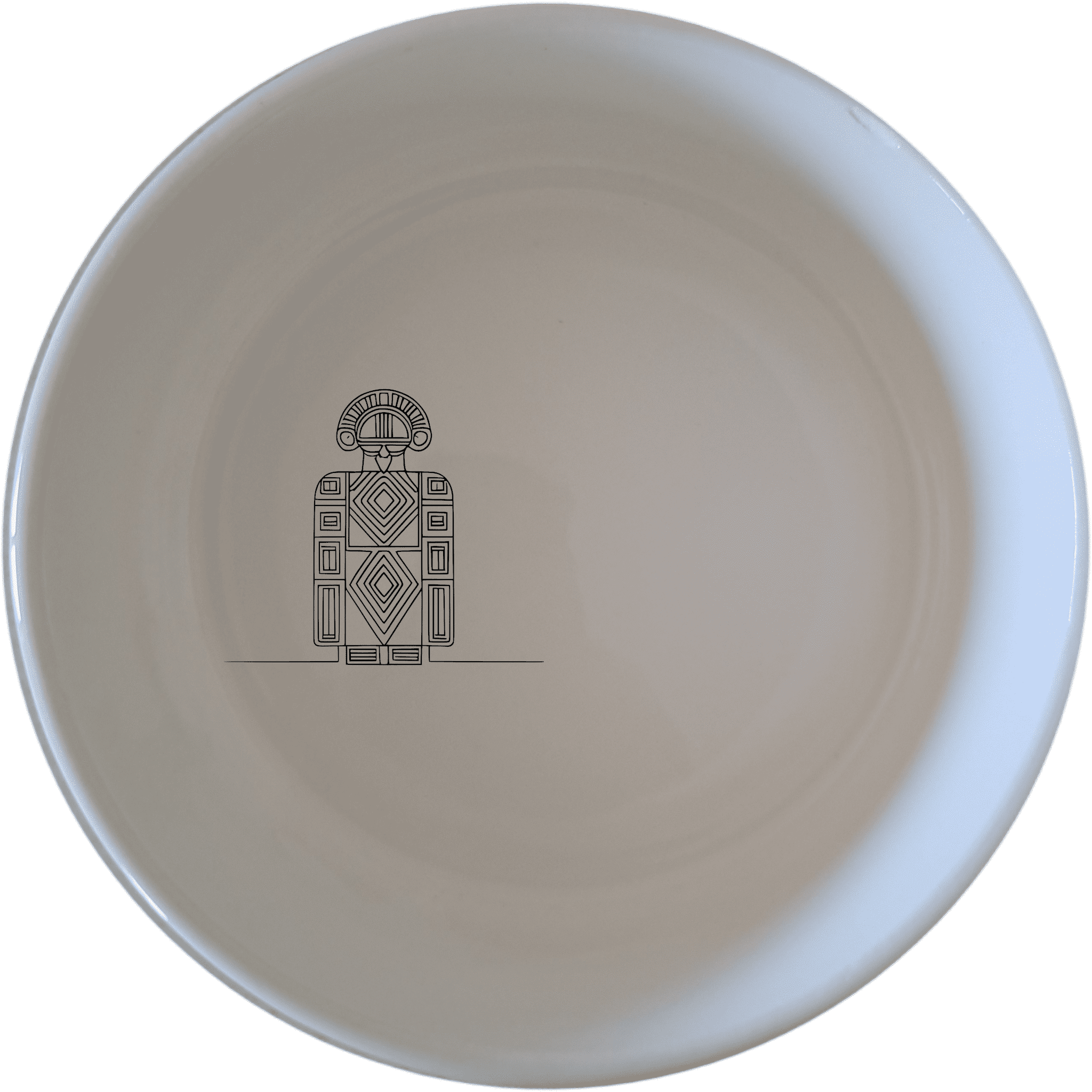 The Ndebele Pattern Design Bowl Set of 4 features traditional African artistry in a modern, stackable ceramic design perfect for everyday use.