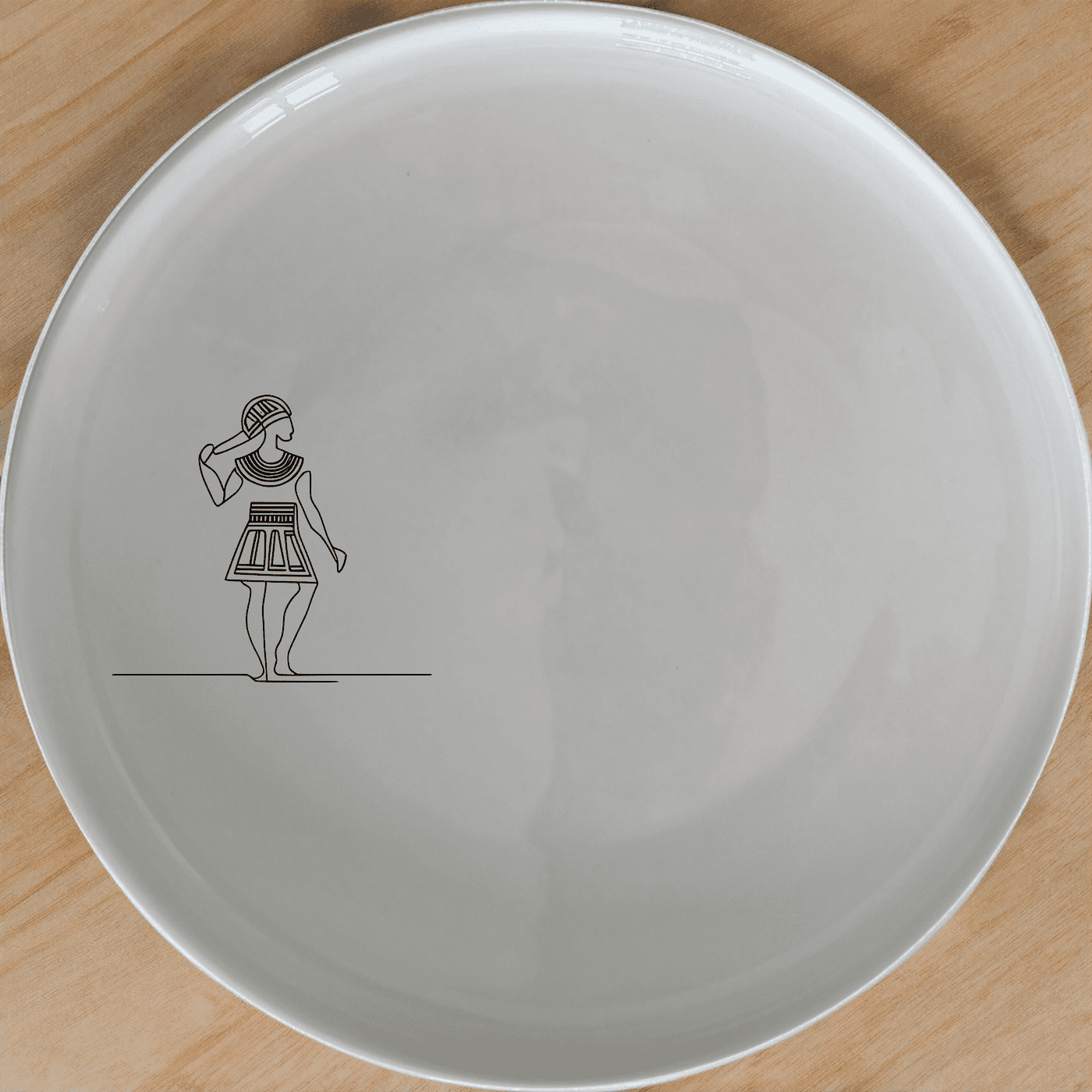 The Ndebele Pattern Design Side Plate Set of 4 brings vibrant, traditional artistry to your dining table, perfect for everyday use or special occasions.