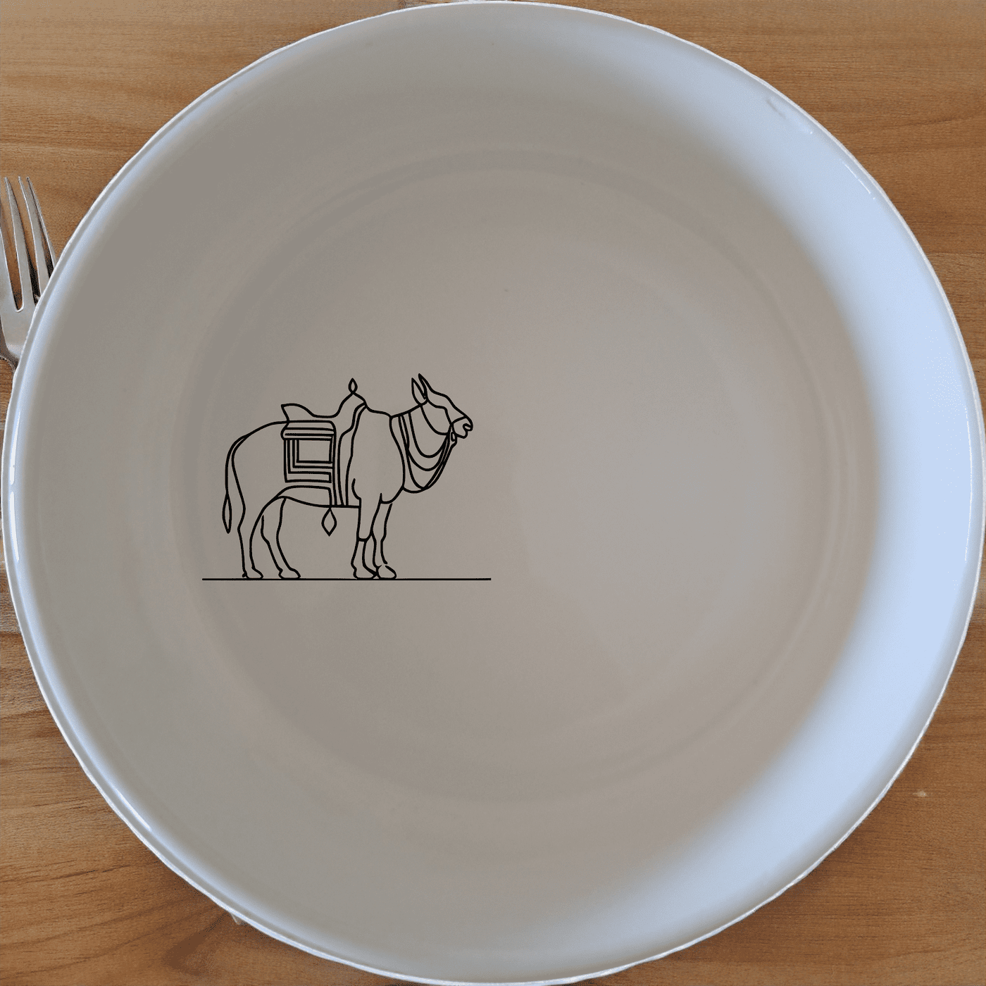 North Indian Cultural Imagery Bowl Set of 4 showcases traditional artistry in a modern, versatile design perfect for everyday use.