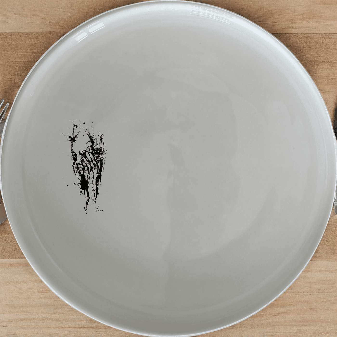 Doriana Abstract Dinner Plate Set of 4 - Range 1 is a stylish and modern dinnerware set that adds an artistic touch to your dining experience.